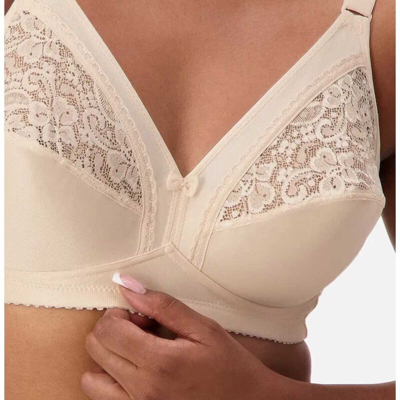 Triumph Kiss of Cotton Wirefree Bra image number 2